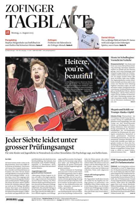 Zofinger Tagblatt Zofinger Tagblatt